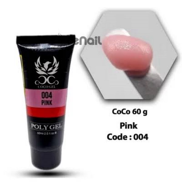 COCO پلی ژل 60 میل پینک شماره 4
