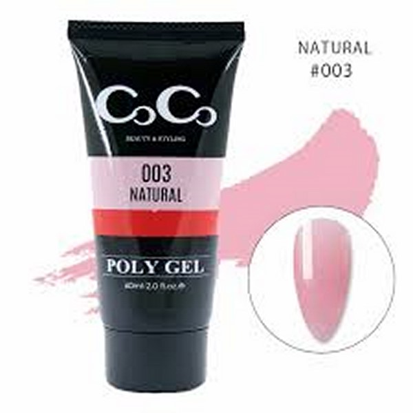 COCO پلی ژل 60 میل نچرال شماره 3